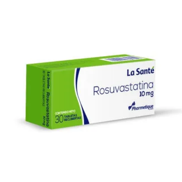 Rosuvastatina 10Mg X 30 Tabletas La Santé