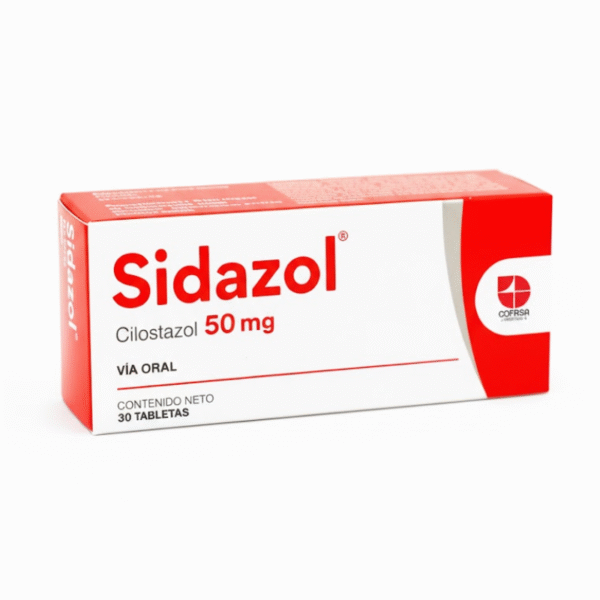 Sidazol Cilostazol 50Mg X 30 Tabletas Cofasa