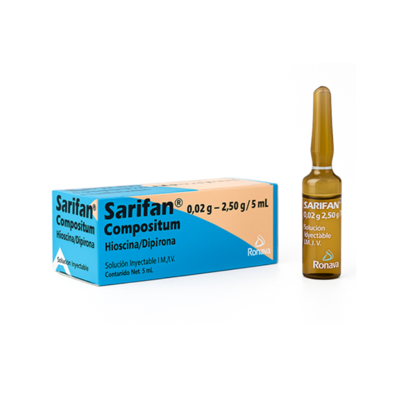 Sarifan Comp Ampolla 0.02Gr-250Gr/5Ml I.M/I.V X 5Ml Ronava