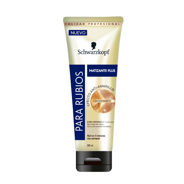 Schwarzkopf Matizante Plus Para Rubios X 200Ml