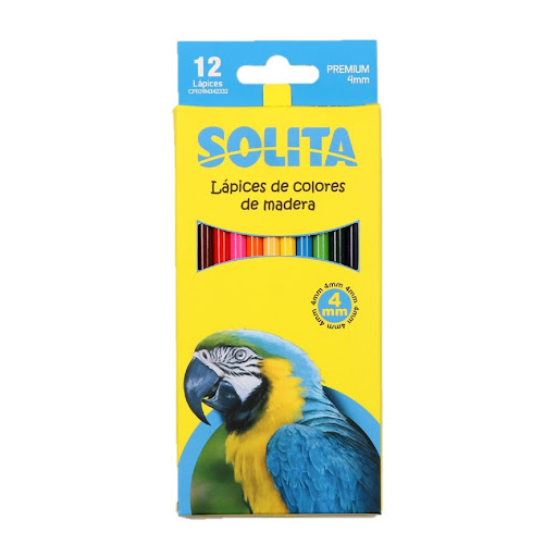Solita Colores Premium 4Mm X 12Unds.