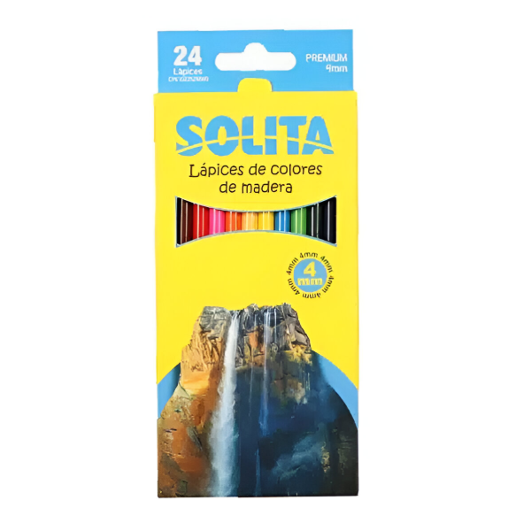 Solita Colores Premium 4Mm X 24 Unidades