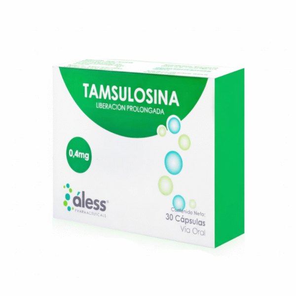 Tamsulosina Lp 0.4Mg X 30 Cápsulas Aless