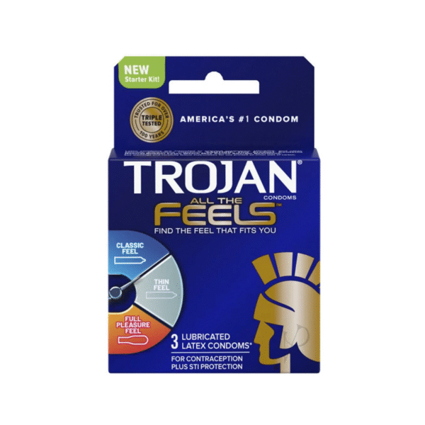 Trojan Preservativo All The Feels X 3 Unidades