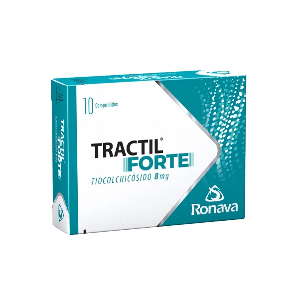 Tiocolchicosido - Tractil 8Mg X 10 Comprimidos Ronava