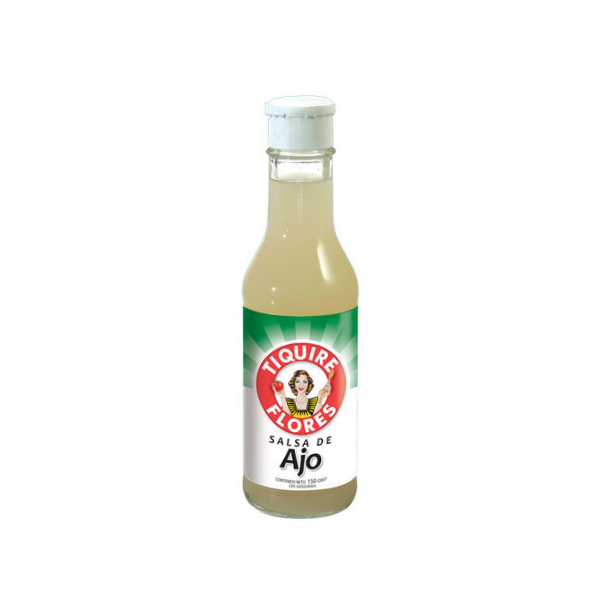 Tiquire Flores Salsa De Ajo 150Ml.