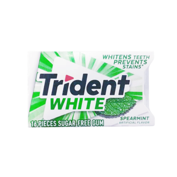 Trident Spearmint Sin Azucar X 16 Sticks