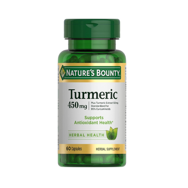 Turmeric- Curcuma 450Mg X 60 Capsulas Natures Bounty