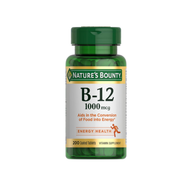 Vitamina B-12 1000Mg X 200 Capsulas Natures Bounty