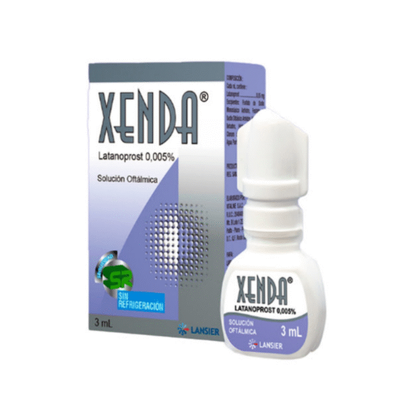 Xenda Latanoprost Solución Oftálmica 0.005% X 3Ml Lansier