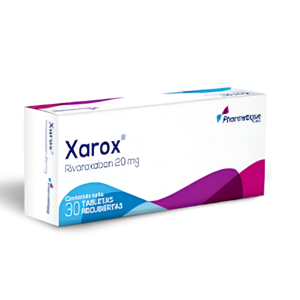 Xarox Rivaroxaban 20Mg X 30 Tabletas Pharmatique