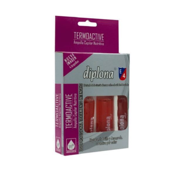 Diplona Ampollas Capilares  Nutritivas  Termo Active X 4 Unidades