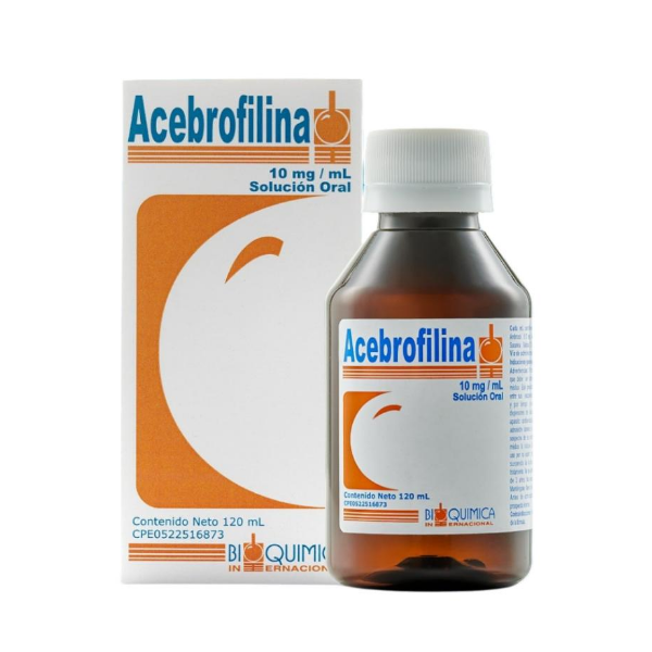 Acebrofilina Jarabe 10Mg/Ml X 120Ml Bioquimica