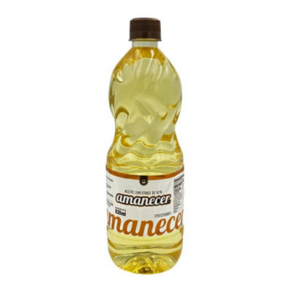 Amanecer Aceite De Soya 828Ml