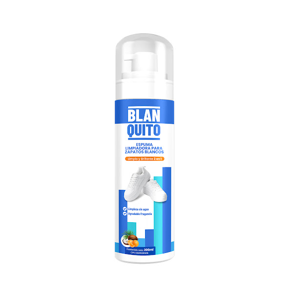 Blanquito Espuma Para Limpiar Zapatos 200Ml