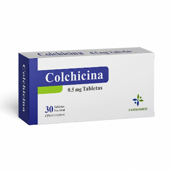 Colchicina 0.5Mg X 30 Tabletas Farmamed