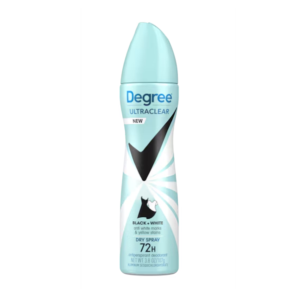 Degree Antitranspirante/Desodorante Aerosol  Black And White 107Gr