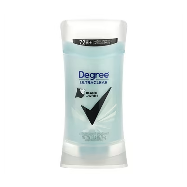 Degree Antitranspirante/Desodorante Barra Black White  74Gr