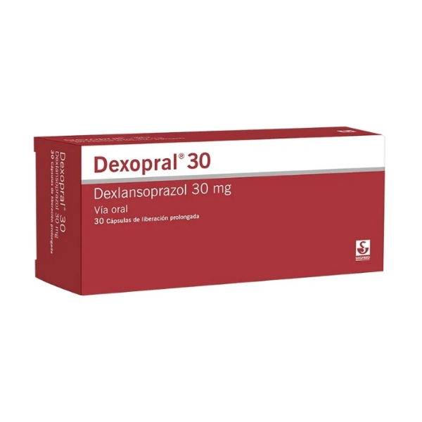 Dexopral Dexlansoprazol  30Mg X 30 Cápsulas Siegfried