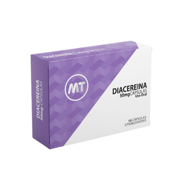 Diacereina 50Mg X 10 Cápsulas Mt Global
