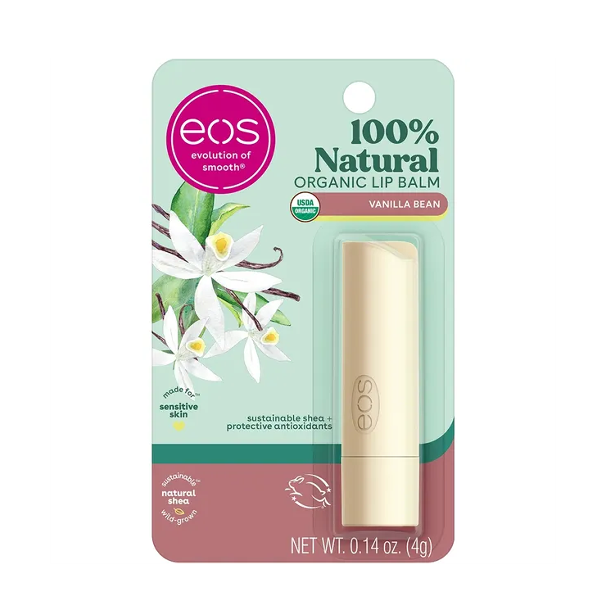 Eos Balsamo Labial Natural  Vainilla Bean 4Gr