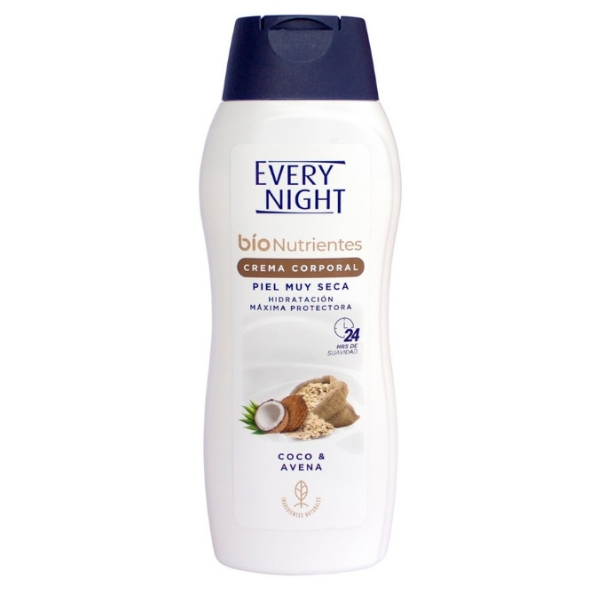 Every Night Crema Corporal. Bio-Coco.Avena 800Ml