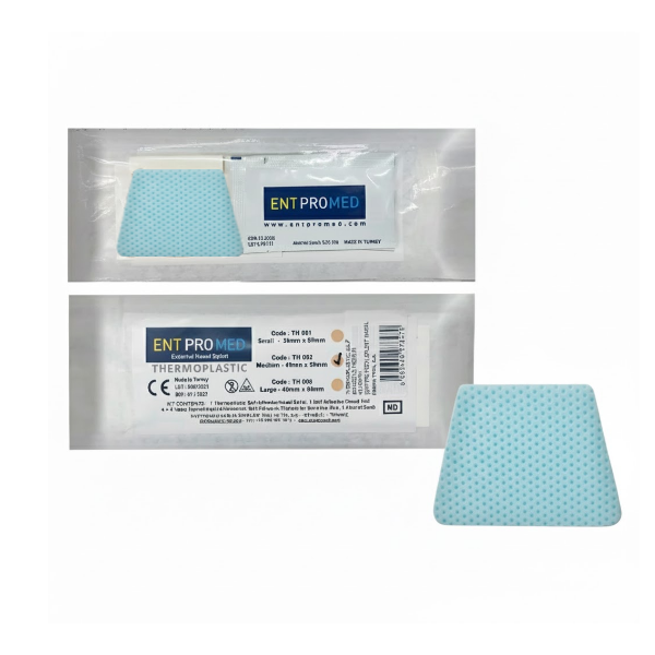 Ferula Externa Nasal Termoplastico Con Adhesivo. Entpromed