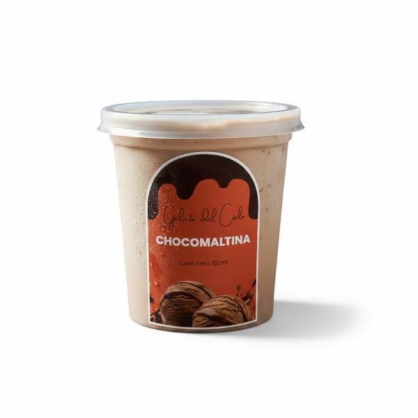 Gelato Del Cielo Helado Chocomaltina 150Ml