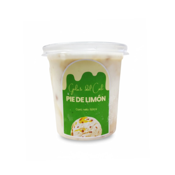 Gelato Del Cielo Helado Pie De Limon 150Ml
