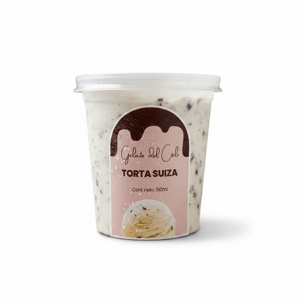 Gelato Del Cielo Torta Suiza 150Ml