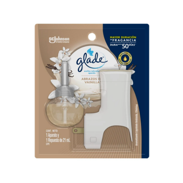 Glade Abrazo De Vainilla Aparato+Repuesto 21Ml