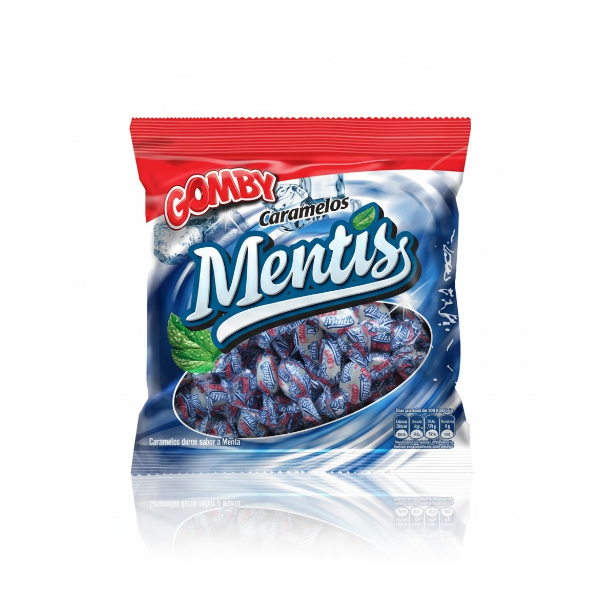 Gomby Caramelos Mentis 25Und 125Gr