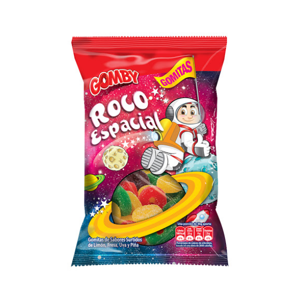 Gomby Gomitas Roco Espacial 100Gr