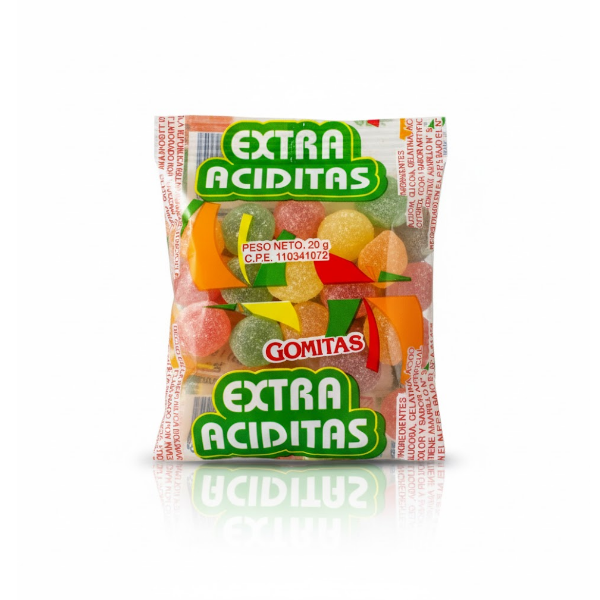Gomitas Extra Aciditas 20Gr