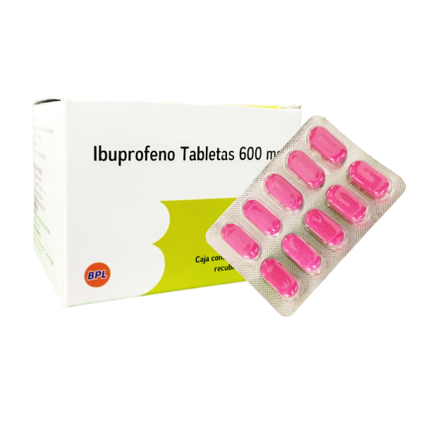 Ibuprofeno 600Mg X 10 De Dispensador Tabletas Balaxi Bpl