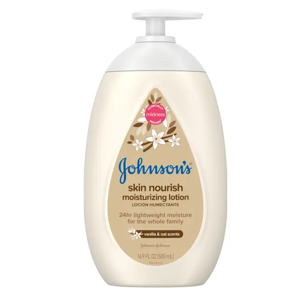 Johnsons Locion Humectante Vainila Y Avena 600Ml