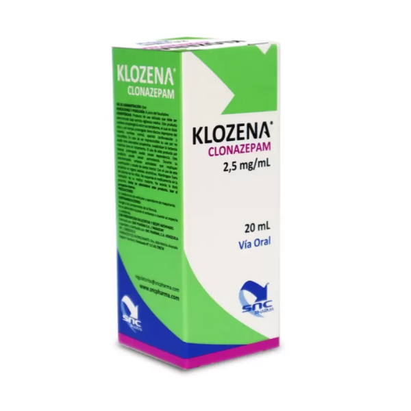 Klozena Gotas 2.5Mg/Ml X 20Ml Snc Pharma