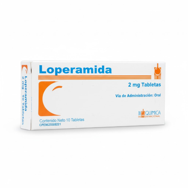 Loperamida 2Mg X 10 Tabletas Bioquimica