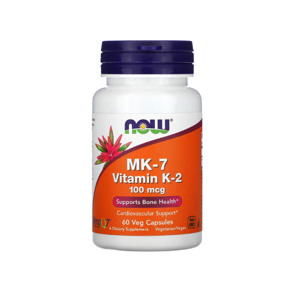 Mk-7 Vitamina K2 100Mcg X 60 Cápsulas Now