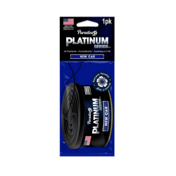 Paradise Ambientador Para Carro En Papel New Car 15Gr