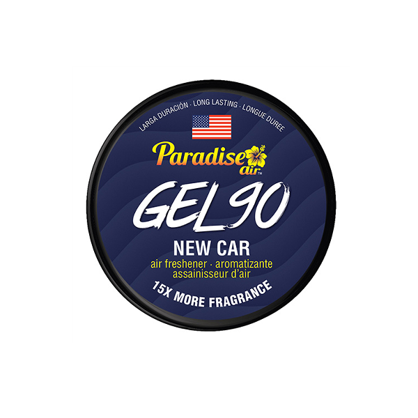 Paradise Ambientador Para Carro En Gel New Car 15Gr