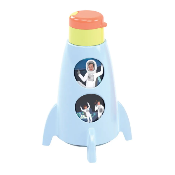 Plasutil Vaso Cohete Azul Ref-13547 320Ml