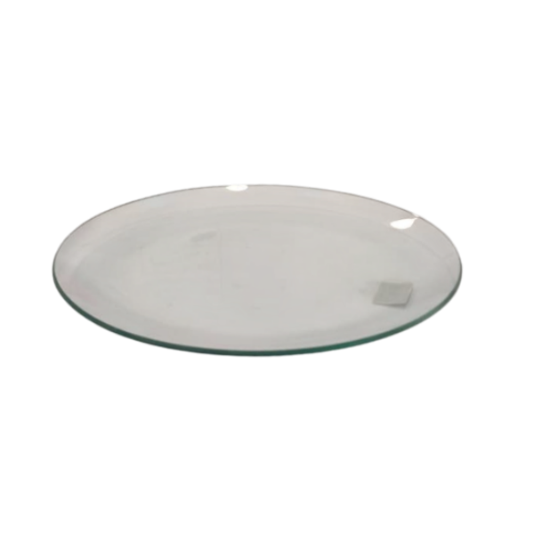 Plato De Vidrio Liso Redondo B2005847