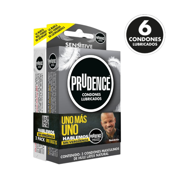 Prudence Preservativos/Sensitive + Retardantes Preservativos X 6 Unidades