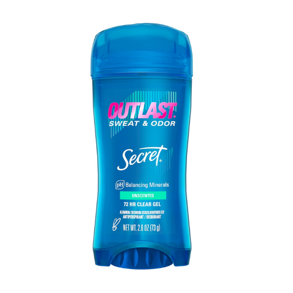 Secret  Antitranspirante/Desodorante  Barra Unscented 73Gr