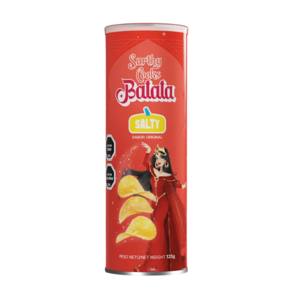 Surthy Cooks Batata / Papas Sabor Sal  125Gr