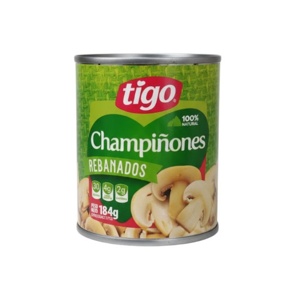 Tigo Champiñones Rebanados 184Gr