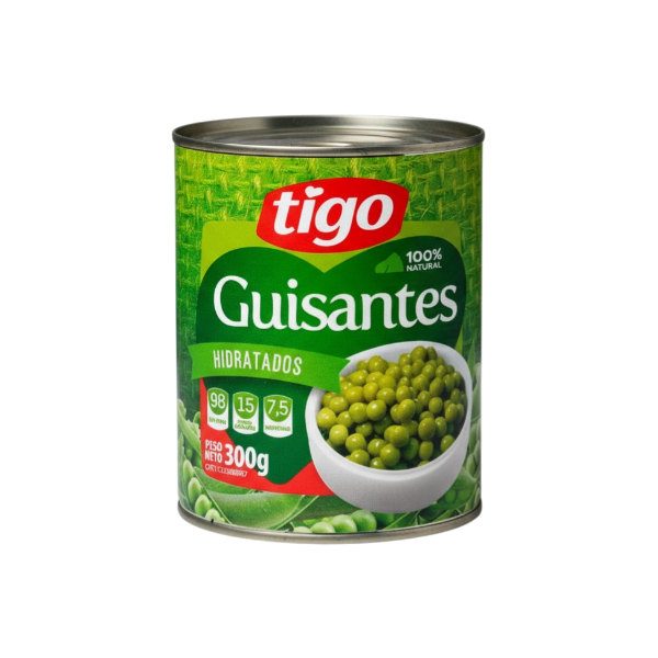 Tigo Guisantes Hidratados 300Gr