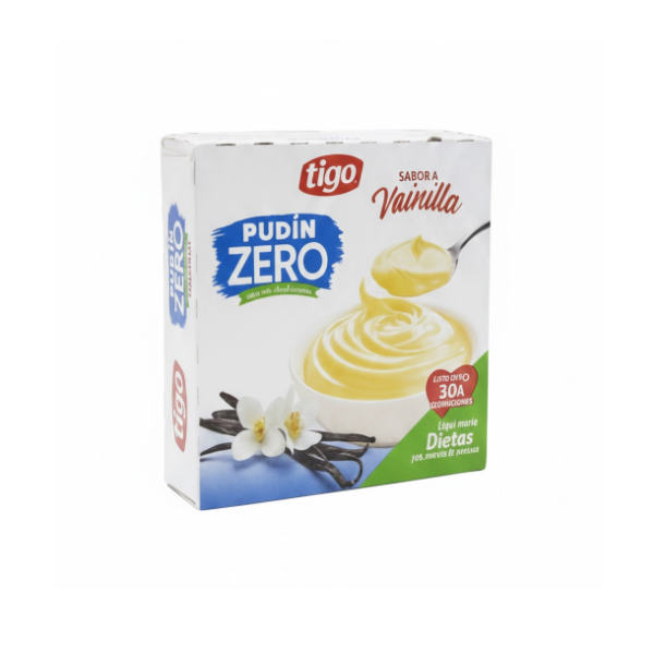 Tigo Pudin Zero Sabor A Vainilla 30Gr