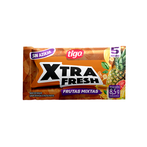 Tigo Xtra Fresh Frutas Mixtas 8.5Gr